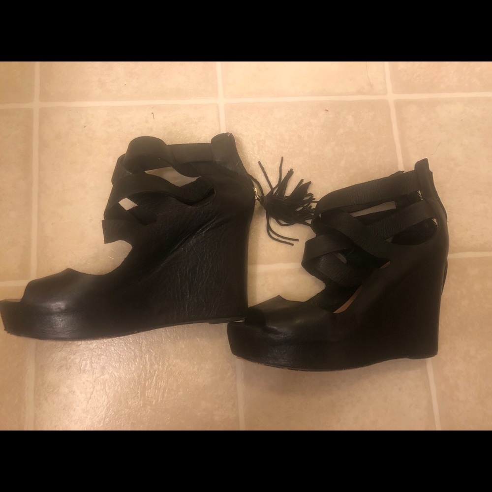 Black Dolce Vita Wedges